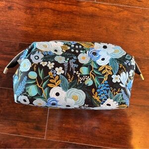 Floral Patterned Cosmetic Bag
